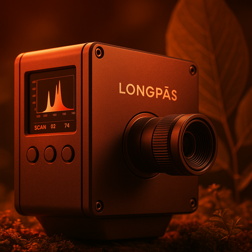 LongPas spectrometer device for precise wavelength measurement and quality assurance